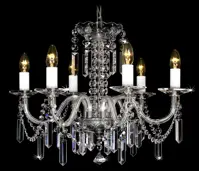 KRISTALL KRONLEUCHTER LB40500624P100S - silber