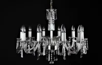 KRISTALL KRONLEUCHTER LW507100100G - silber 