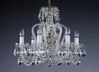 KRISTALL KRONLEUCHTER AL021 - silber 