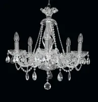 KRISTALL KRONLEUCHTER EL415502 - silber 