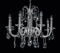 Kristall Kronleuchter modern EL217801 - silber 