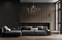 Kronleuchter mit Schirm EL210814