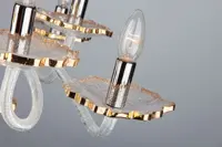 Kristallleuchter Modern, 10 flammig, Ø75cm, EL10439