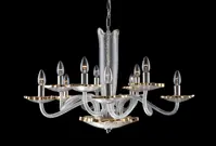 Kristallleuchter Modern, 10 flammig, Ø75cm, EL10439