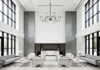 Glas Kronleuchter glatt EL4308+400 Glas Kronleuchter glatt EL4308+400