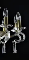 KRISTALL KRONLEUCHTER LW504080100G -  Kerzendetail