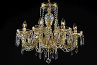 Kronleuchter gold LLCH08-CRYSTAL-GOLD
