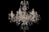 Kristall kronleuchter  LUCH6SW - silber 