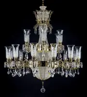 Luxuriöser Kronleuchter aus Messing L16002CLN