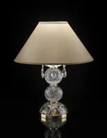 Tischlampe mit Kristallfuß ES137102-2PB