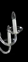 Glas Kronleuchter glatt  LW513080100G - Detail 