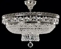 Deckenleuchte Korb EL714605 - silber 