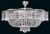 Kristalldeckenleuchte EL7281205Z  - silber 