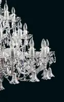 Luxus kristall kronleuchter EL1022822 - Kerzendetail