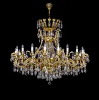 Gussmessing-Kronleuchter Luxus L367CLN