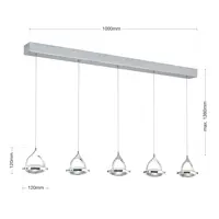 Moderne Leuchte OHL617105