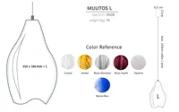 Moderne Lampe Muutos Frosted L*