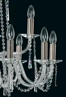 Kristall Kronleuchter modern EL2101203 - Kerzendetail