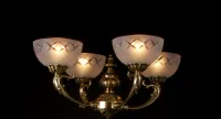 Jugendstil Stehlampe AS208