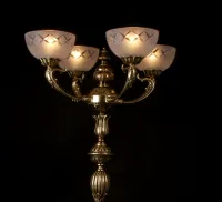 Jugendstil Stehlampe AS208