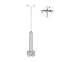 Design Hängeleuchte LE-FRO-T03001