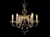 Glas Kronleuchter glatt  LW513060100G