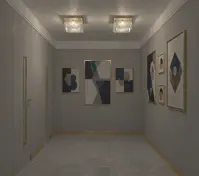 Deckenleuchte eckig TX321000804