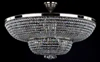 Deckenleuchte Korb  L215CE - silber 