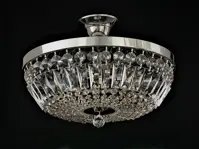 Deckenleuchte Korb LW011060100G - silber 