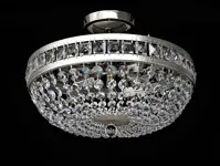 Deckenleuchte Korb LW014060100G - silber 