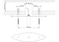 Leuchten an der Decke TX190000101