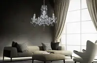 Kristall Kronleuchter EL110502PB  für Wohnzimmer