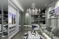 KRISTALL KRONLEUCHTER EL351602 für Wohnzimmer