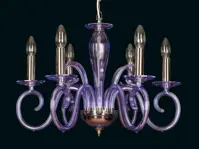Kristall Kronleuchter violett EL216660