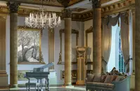 Luxus Kristall Kronleuchter EL2034002 mat
