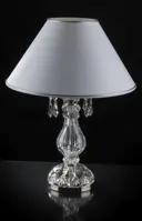 Tischlampe mit Kristallfuß ES101103