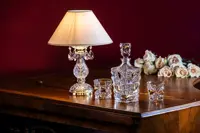 Karaffe aus Glas BG15107-01-gold