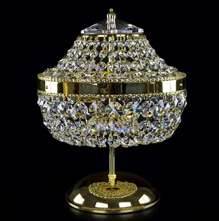 Kristall Tischleuchte S201CLN