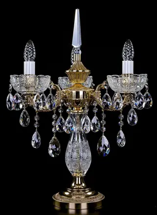 Messing Tischleuchte S310CLN