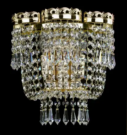 Glass-Wandlampe N281CLN