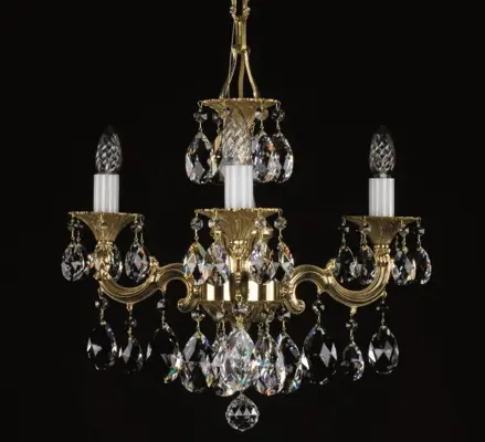 Messingsluster mit Behängen L345CLN