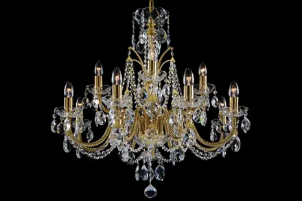 Kristall Kronleuchter LLCH12 COATED CRYSTAL D