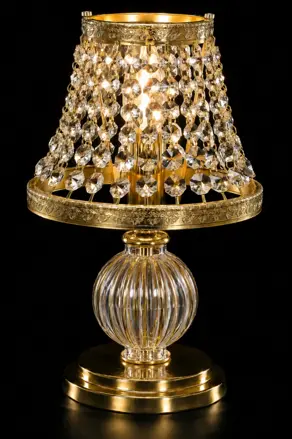 Tischlampe mit Kristallen ES181105ZL