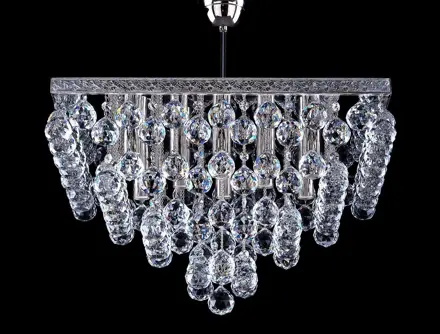 Deckenleuchte eckig AL150Ni