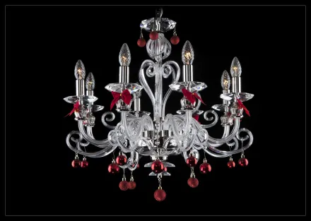 Design Kronleuchter EL404807REDNi