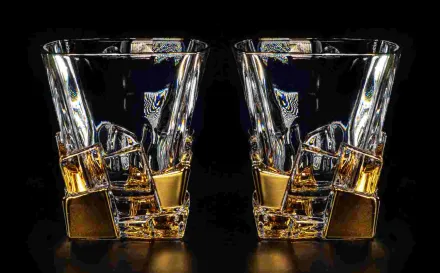 Rumgläser 2er Set BG25107zlato