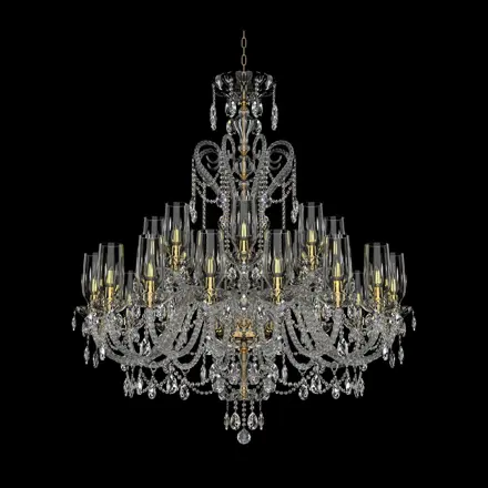 Luxus Kristall Kronleuchter EL13816+801AB3TPB