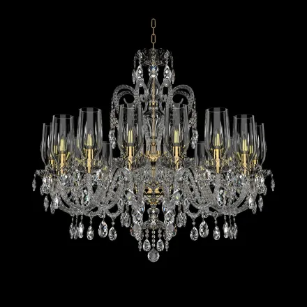 Luxus Kristall Kronleuchter EL1381601AB3TPB