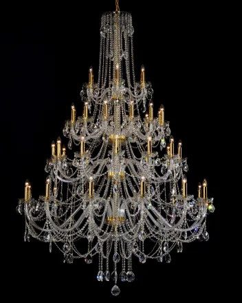 Kristall Kronleuchter LLCH42-CRYSTAL-XLG-LONG