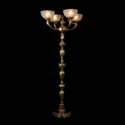 Jugendstil Stehlampe AS208